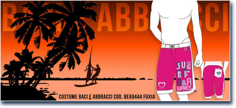 Baci & Abbracci_cod. BEA9444 fuxia. Prezzo al pubblico  26,30.