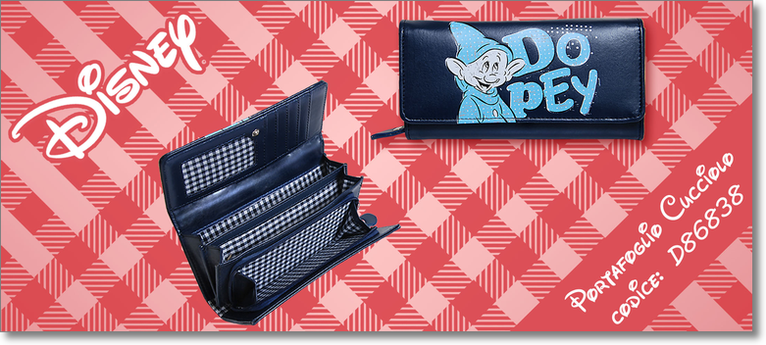 Disney Cucciolo portafogli cod. D86838. Prezzo al pubblico 24,20