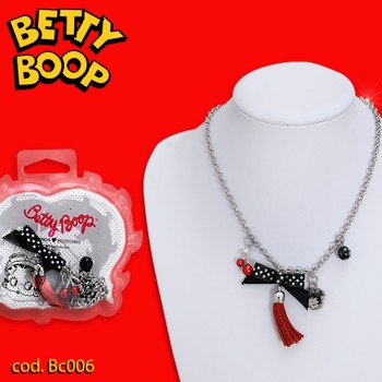 Betty Boop collana cod. BC006. Prezzo al pubblico € 18,90