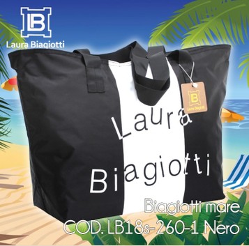 Laura Biagiotti cod. LB18s260-1 nero. Prezzo al pubblico € 24,00