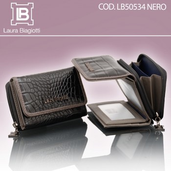 Laura Biagiotti cod. LB50534 NERO. Prezzo al pubblico € 31,50