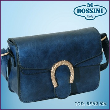Borsetta ragazza, Rossini cod. RS62 blu. Prezzo al pubblico € 15,00