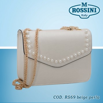 Borsetta ragazza, Rossini cod. RS69 beige perla. Prezzo al pubblico € 15,00