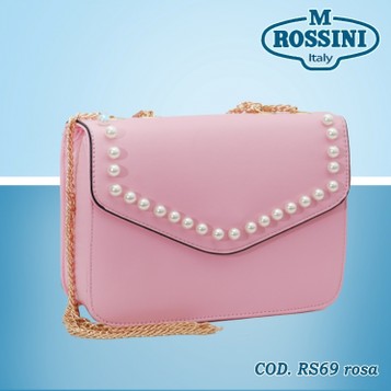 Borsetta ragazza, Rossini cod. RS69 rosa. Prezzo al pubblico € 15,00