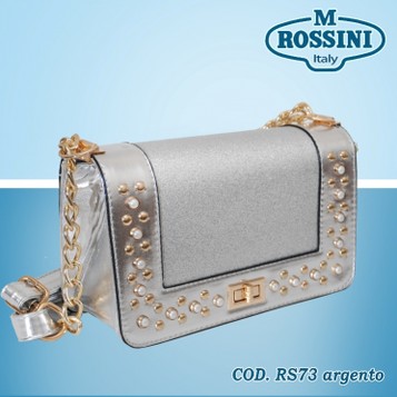 Borsetta ragazza, Rossini cod. RS73 argento. Prezzo al pubblico € 15,00