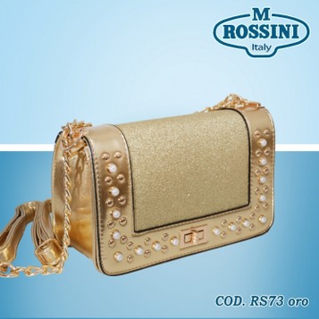 Borsetta ragazza, Rossini cod. RS73 oro. Prezzo al pubblico € 15,00