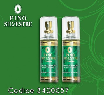 Pino Silvestre - cod. 3400057. Prezzo al pubblico per singolo deodorante € 6,60