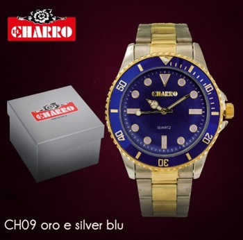 Charro cod. CH09 oro silver blu. Prezzo al pubblico € 35,00