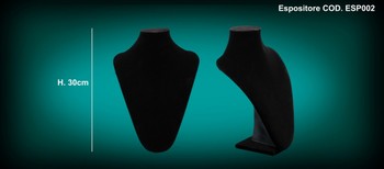 Espositore collana cod. ESP002 nero