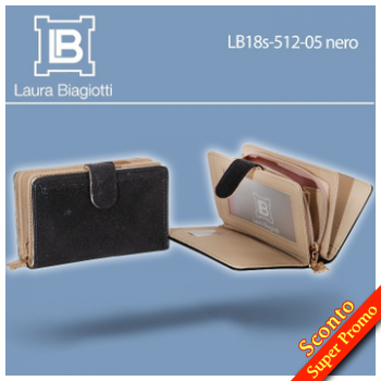 Laura Biagiotti cod. LB18s-512-05 nero. Prezzo al pubblico € 29.70