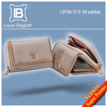 Laura Biagiotti cod. LB18s-512-34 sabbia. Prezzo al pubblico € 28,50