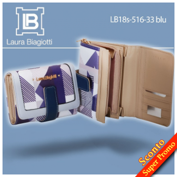 Laura Biagiotti cod. LB18s-516-33 blu. Prezzo al pubblico € 32,50