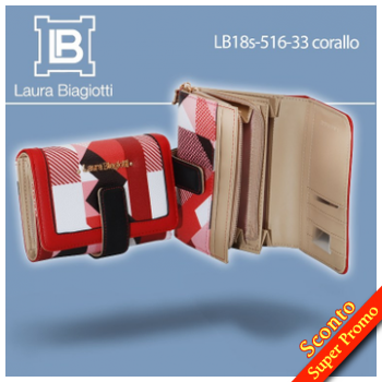 Laura Biagiotti cod. LB18s-516-33 corallo. Prezzo al pubblico € 32,50