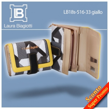 Laura Biagiotti cod. LB18s-516-33 giallo. Prezzo al pubblico € 32,50