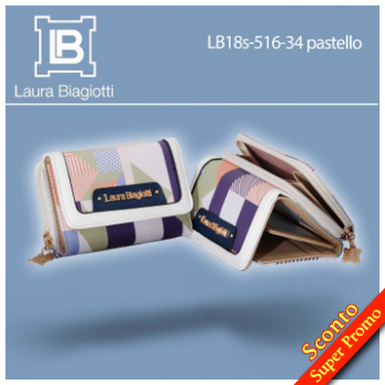 Laura Biagiotti cod. LB18s-516-34 pastello. Prezzo al pubblico € 32,50