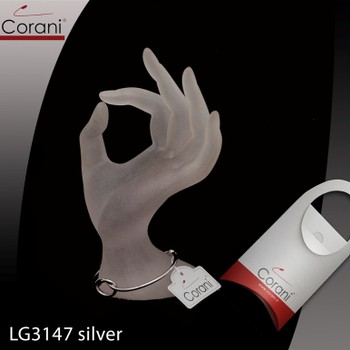 Corani cod. LG3147 silver. Prezzo al pubblico per singolo pezzo 6,50