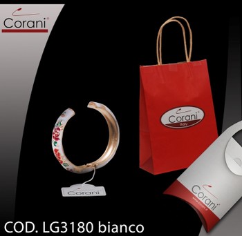 Corani cod. LG3180 Bianco. Prezzo al pubblico per singolo pezzo € 6,00