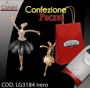 Corani cod. LG3184 nero. Prezzo al pubblico € 6,00