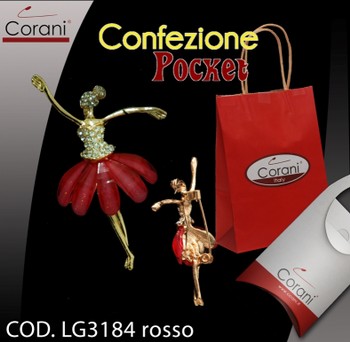 Corani cod. LG3184 rosso. Prezzo al pubblico € 6,00