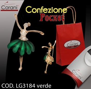 Corani cod. LG3184 verde. Prezzo al pubblico € 6,00