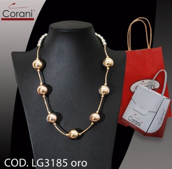 Collana CORANI cod. LG3185 oro. Prezzo al pubblico 9,00