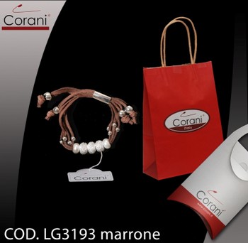 Corani cod. LG3193 marrone. Prezzo al pubblico per singolo pezzo 10,00