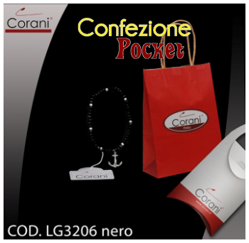 Corani cod. LG3206 nero. Prezzo al pubblico per singolo pezzo € 6,00