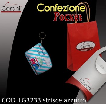 Corani cod. LG3233 strisce azzurre. Prezzo al pubblico € 6,00