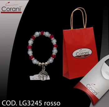 Corani cod. LG3245 rosso. Prezzo al pubblico per singolo pezzo € 6,00