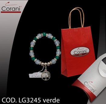 Corani cod. LG3245 verde. Prezzo al pubblico per singolo pezzo € 6,00