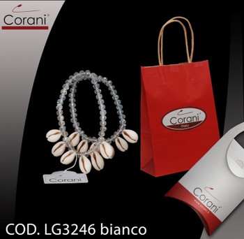 Corani cod. LG3246 bianco. Prezzo al pubblico per singolo pezzo € 6,00