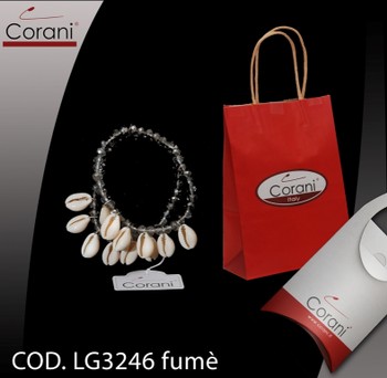 Corani cod. LG3246 fume'. Prezzo al pubblico per singolo pezzo € 6,00