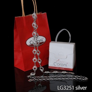 Cintura cod. LG3251 silver. Prezzo al pubblico € 16,50