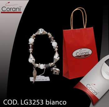 Corani cod. LG3253 bianco. Prezzo al pubblico per singolo pezzo € 6,00