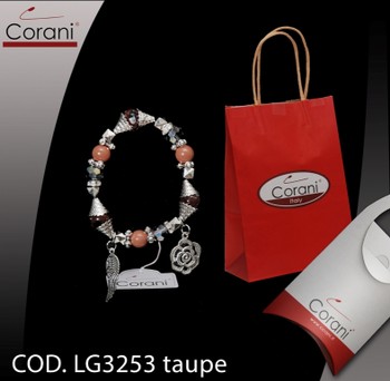 Corani cod. LG3253 taupe. Prezzo al pubblico per singolo pezzo € 6,00