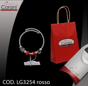 Corani cod. LG3254 rosso. Prezzo al pubblico per singolo pezzo € 6,00