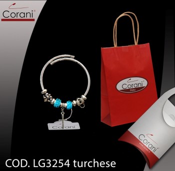 Corani cod. LG3254 turchese. Prezzo al pubblico per singolo pezzo € 6,00