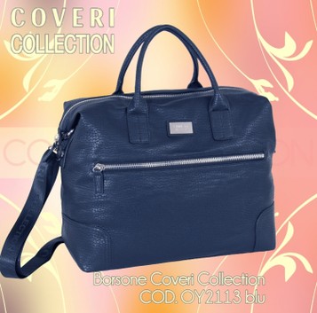 Coveri Collection cod. OY2113 blu. Prezzo al pubblico € 59,50