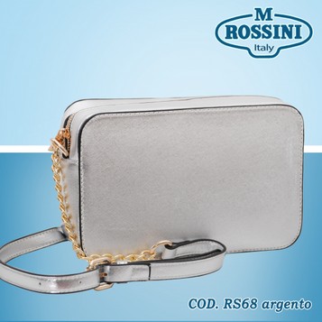 Borsetta ragazza, Rossini cod. RS68 argento. Prezzo al pubblico € 15,00