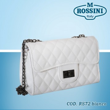 Borsetta ragazza, Rossini cod. RS72 bianco. Prezzo al pubblico € 15,00