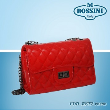 Borsetta ragazza, Rossini cod. RS72 rosso. Prezzo al pubblico € 15,00