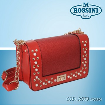 Borsetta ragazza, Rossini cod. RS73 rosso. Prezzo al pubblico € 15,00