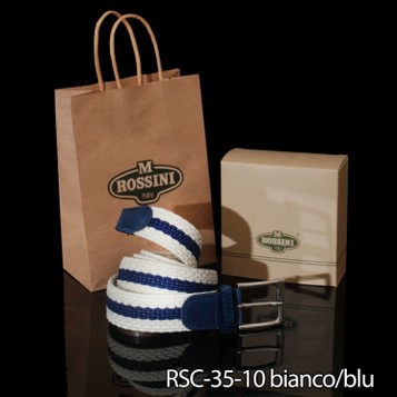 ROSSINI cod. RSC-35-10 bianco/blu pz.3. Prezzo al pubblico per singolo pezzo € 12,50