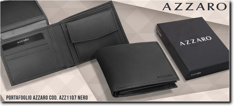 Azzaro cod. AZZ1107 Nero. Prezzo al pubblico  15,30.