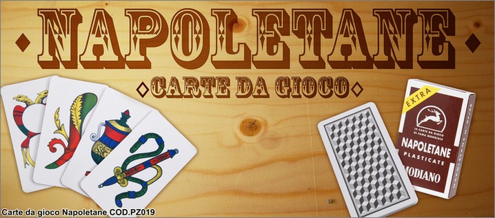 Napoletane Modiano, cod. PZ019. Prezzo al pubblico  6,00