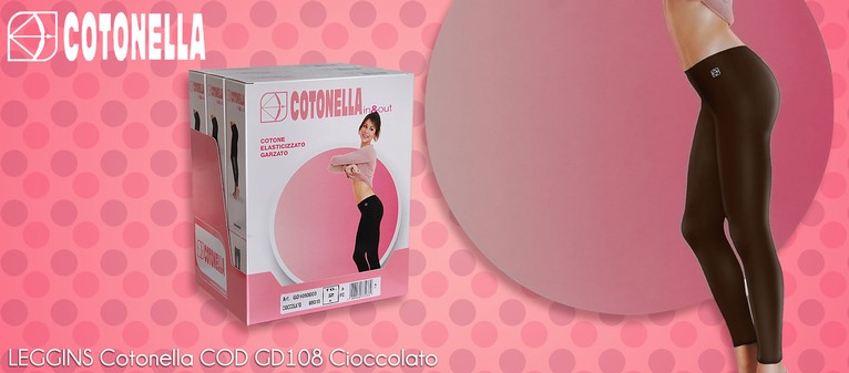 Cotonella - cod. GD108 cioccolato. Prezzo al pubblico per paio  10,35.