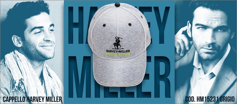 Harvey Miller cappello cod. HM15231 grigio.Prezzo al pubblico  13,20