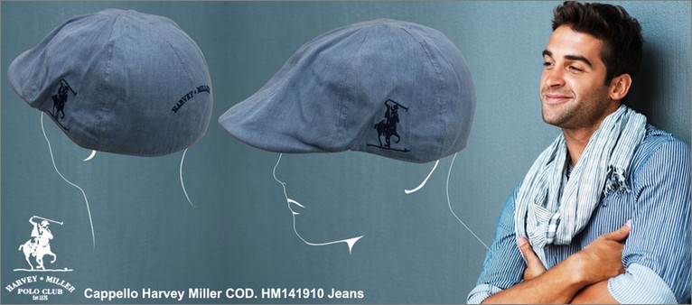 Harvey Miller cappello cod. HM141910 jeans.Prezzo al pubblico  12,30