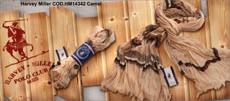 Harvey Miller Pashmina cod. HM14342 camel.Prezzo al pubblico  13,00
