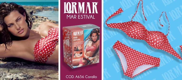 Lormar cod. A656 Corallo. Prezzo al pubblico  37,75.